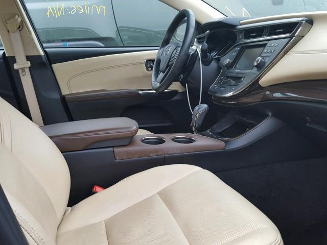 4T1BK1EBXEU120418 - 2014 TOYOTA AVALON BAS BLACK photo 5