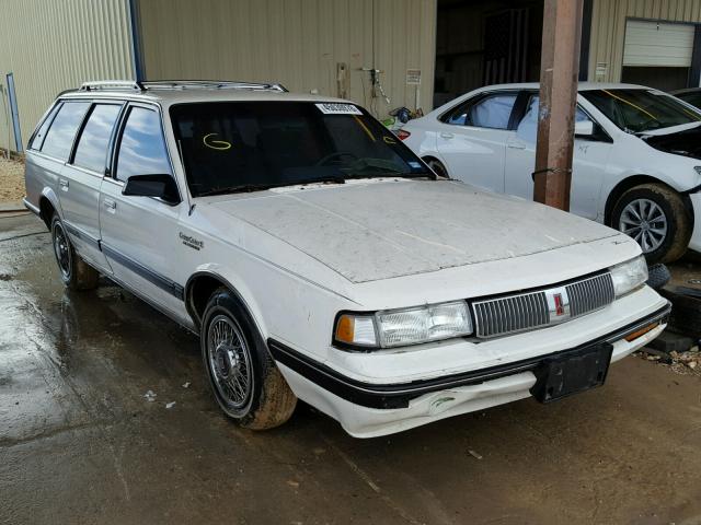 1G3AM84N7M6320481 - 1991 OLDSMOBILE CUTLASS CR WHITE photo 1