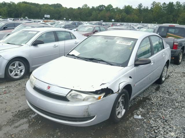 1G8AJ52FX4Z219429 - 2004 SATURN ION LEVEL SILVER photo 2