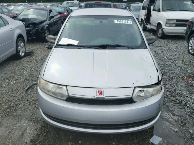 1G8AJ52FX4Z219429 - 2004 SATURN ION LEVEL SILVER photo 9