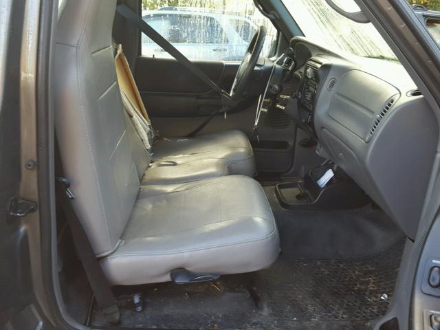 1FTYR10U26PA57141 - 2006 FORD RANGER GRAY photo 5