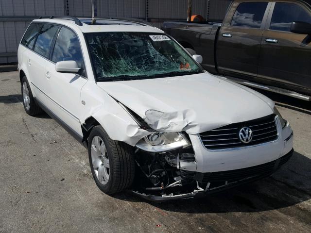 WVWWH63B03E158302 - 2003 VOLKSWAGEN PASSAT GLX თეთრი ფოტო 1