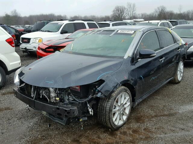4T1BK1EB4FU153593 - 2015 TOYOTA AVALON XLE BLACK photo 2