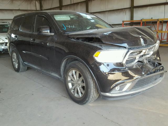 1C4RDHAG3GC374147 - 2016 DODGE DURANGO SX BLACK photo 1