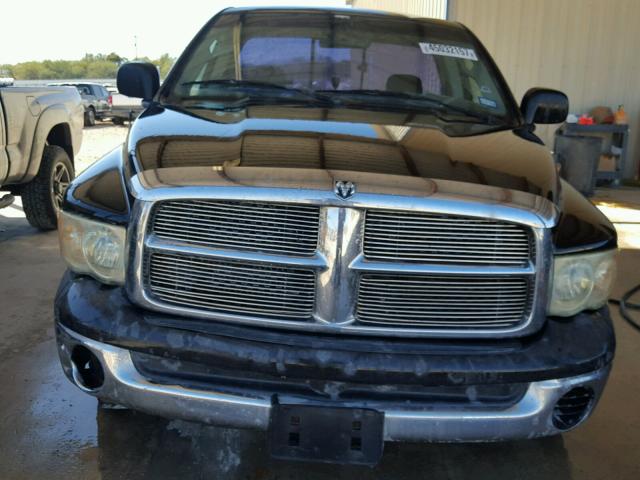 1D7HA16K35J574856 - 2005 DODGE RAM 1500 S BLACK photo 9