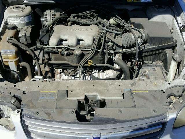 1G1ND52J52M644742 - 2002 CHEVROLET MALIBU SILVER photo 7