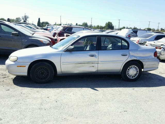 1G1ND52J52M644742 - 2002 CHEVROLET MALIBU SILVER photo 9