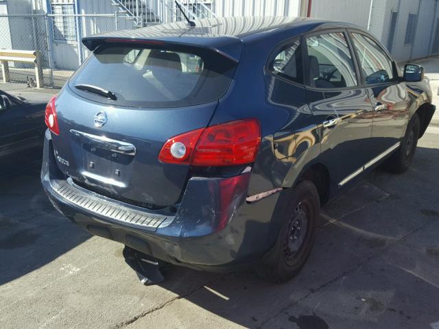 JN8AS5MT2DW502659 - 2013 NISSAN ROGUE S GRAY photo 4