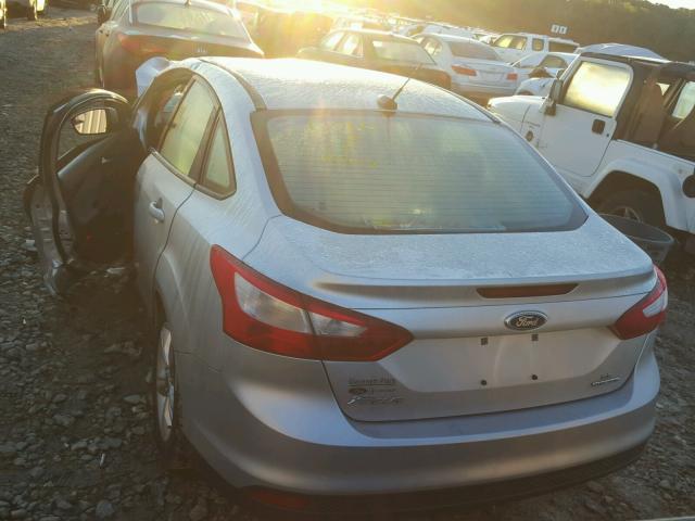 1FADP3F23DL260491 - 2013 FORD FOCUS SILVER photo 10