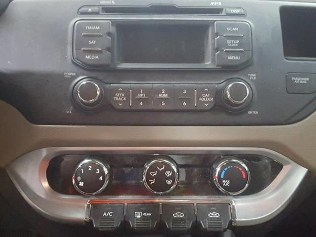KNADM4A30E6349070 - 2014 KIA RIO LX Կարմիր լուսանկար 9