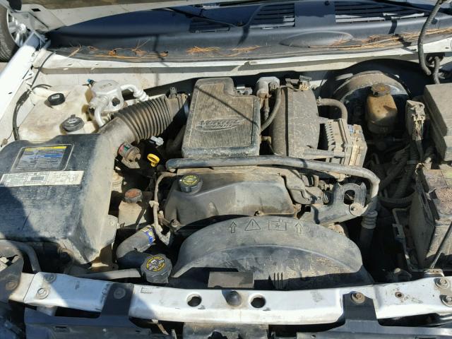 1GNDT13S822131235 - 2002 CHEVROLET TRAILBLAZE WHITE photo 7