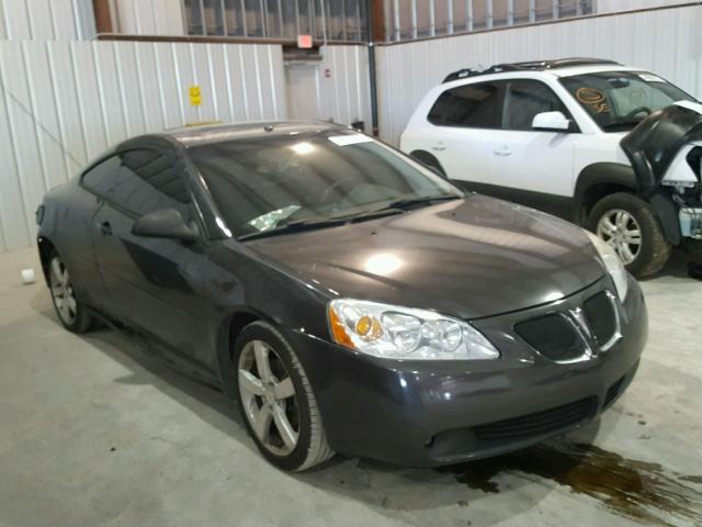 1G2ZM151664207355 - 2006 PONTIAC G6 GRAY photo 1