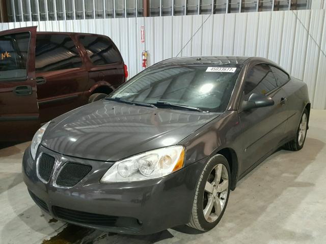 1G2ZM151664207355 - 2006 PONTIAC G6 GRAY photo 2