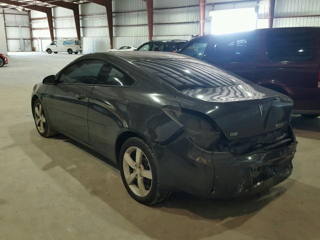 1G2ZM151664207355 - 2006 PONTIAC G6 GRAY photo 3