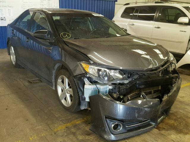 4T1BF1FK3DU649355 - 2013 TOYOTA CAMRY L GRAY photo 1