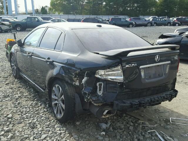 19UUA66295A064552 - 2005 ACURA TL BLACK photo 3