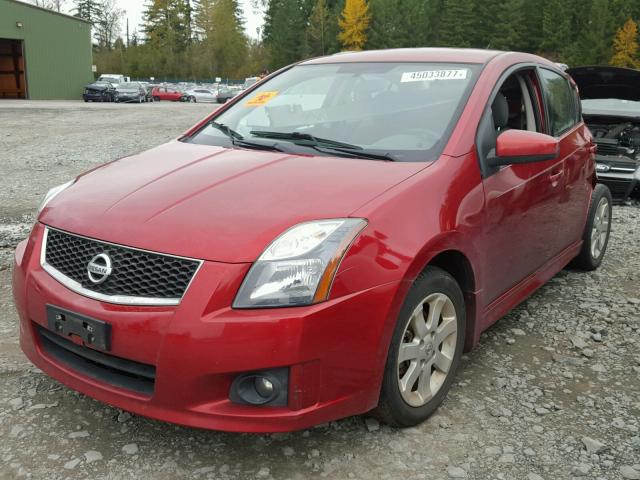 3N1AB6AP8BL619077 - 2011 NISSAN SENTRA 2.0 RED photo 2