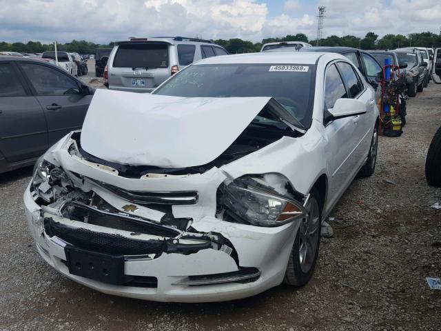 1G1ZC5EB6AF165919 - 2010 CHEVROLET MALIBU 1LT თეთრი ფოტო 2