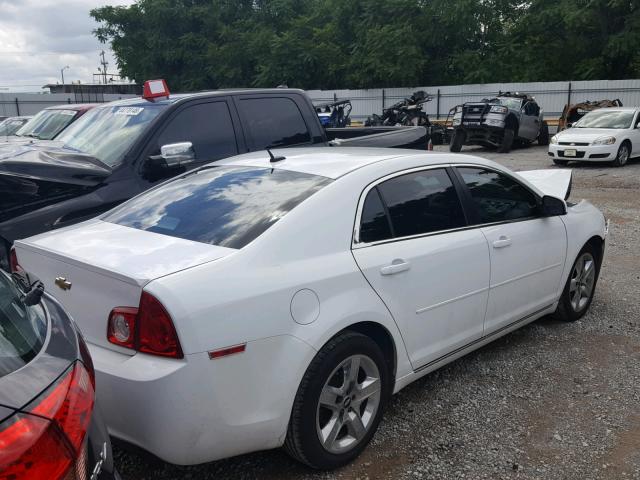 1G1ZC5EB6AF165919 - 2010 CHEVROLET MALIBU 1LT თეთრი ფოტო 4