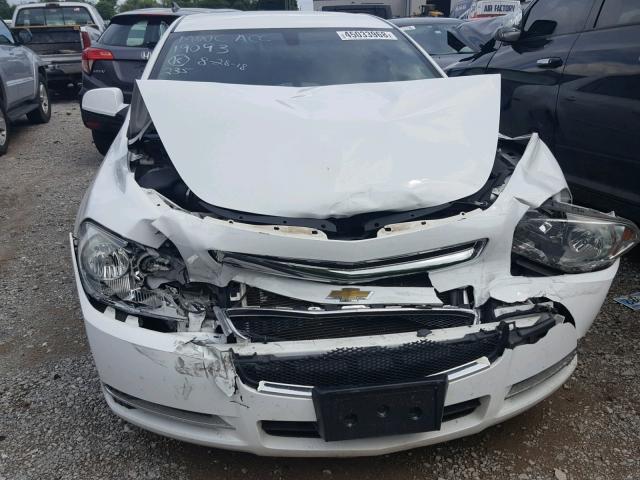 1G1ZC5EB6AF165919 - 2010 CHEVROLET MALIBU 1LT თეთრი ფოტო 9
