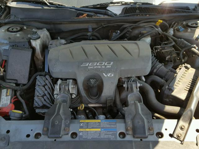 2G4WD562051311147 - 2005 BUICK LACROSSE C GRAY photo 7