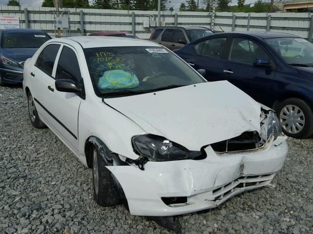 1NXBR32E24Z212496 - 2004 TOYOTA COROLLA CE WHITE photo 1