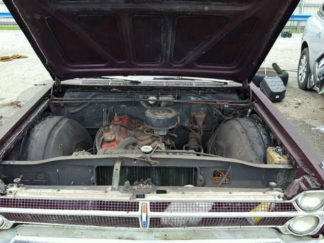 5152316578 - 1965 PLYMOUTH FURY MAROON photo 7