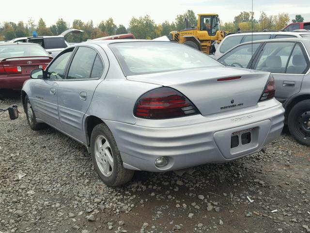 1G2NE52T2XM735193 - 1999 PONTIAC GRAND AM S SILVER photo 3