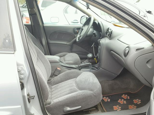 1G2NE52T2XM735193 - 1999 PONTIAC GRAND AM S SILVER photo 5