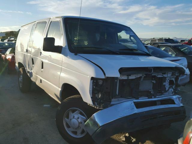 1FTNE2EW9DDA70398 - 2013 FORD ECONOLINE WHITE photo 1