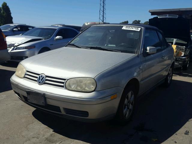 3VWDC21V01M814904 - 2001 VOLKSWAGEN CABRIO GLX 灰色 照片 2