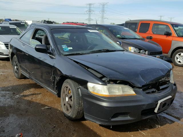 1HGCG32032A018241 - 2002 HONDA ACCORD BLACK photo 1