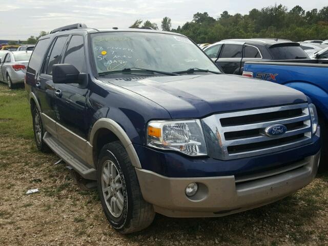 1FMJU1H56AEA07193 - 2010 FORD EXPEDITION BLUE photo 1