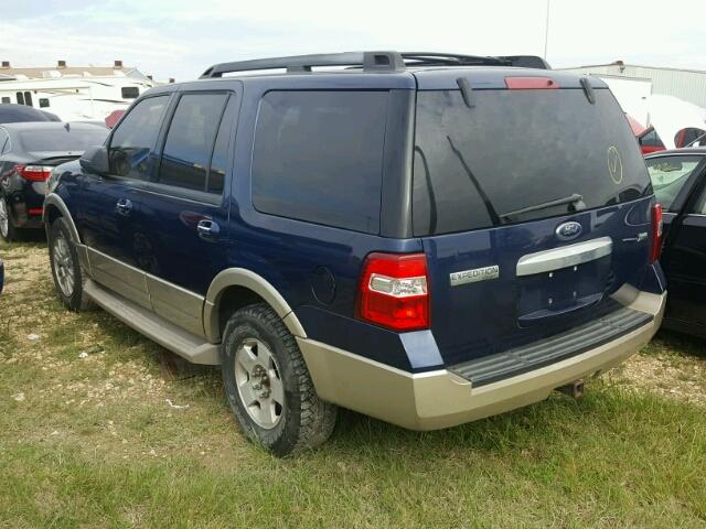 1FMJU1H56AEA07193 - 2010 FORD EXPEDITION BLUE photo 3