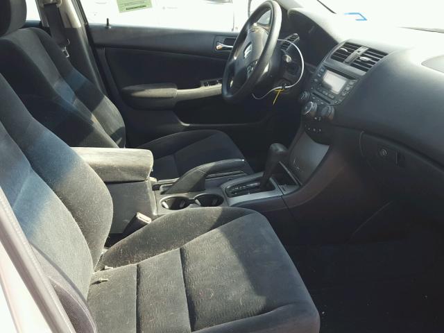 1HGCM56715A014186 - 2005 HONDA ACCORD EX SILVER photo 5