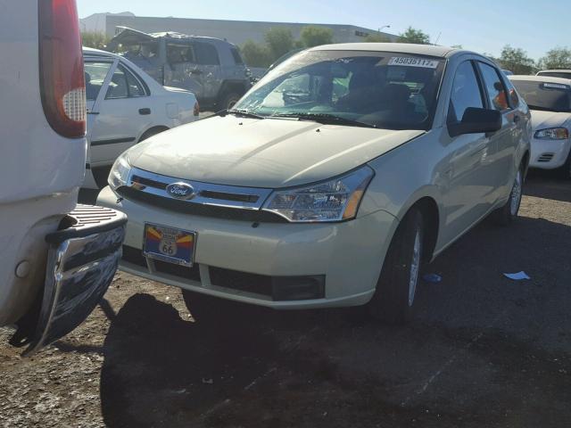 1FAHP3FN8BW150947 - 2011 FORD FOCUS SE GREEN photo 2