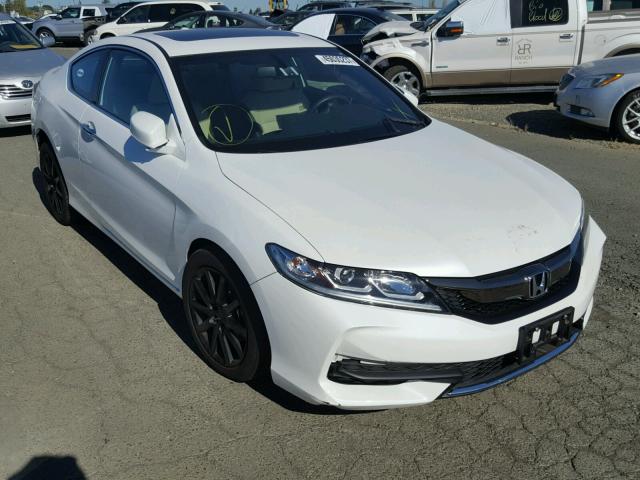 1HGCT2B8XGA002041 - 2016 HONDA ACCORD WHITE photo 1