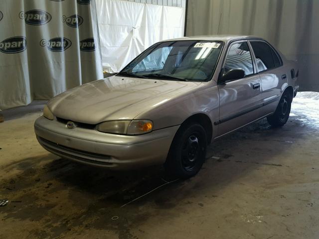 1Y1SK5284YZ407471 - 2000 CHEVROLET GEO PRIZM 金色 照片 2