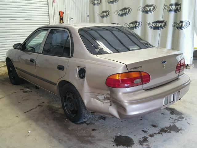 1Y1SK5284YZ407471 - 2000 CHEVROLET GEO PRIZM 金色 照片 3