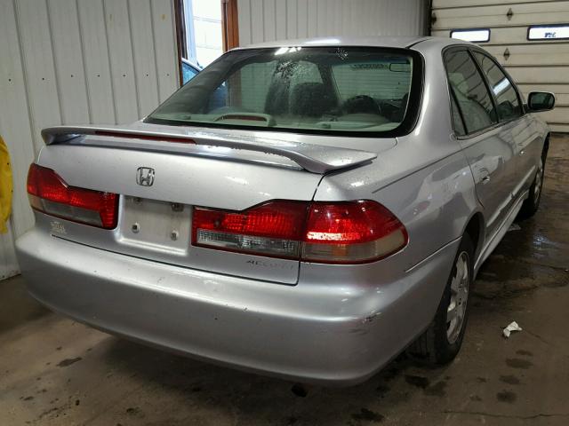 1HGCG56602A025139 - 2002 HONDA ACCORD EX SILVER photo 4