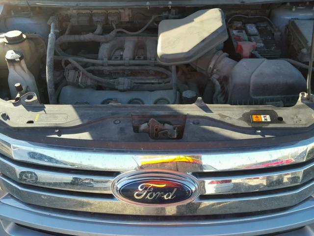 2FMDK38C38BA43605 - 2008 FORD EDGE SEL BLUE photo 7