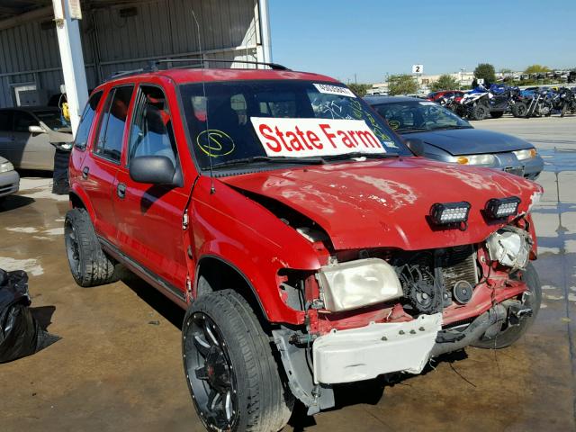 KNDJB723525102334 - 2002 KIA SPORTAGE RED photo 1