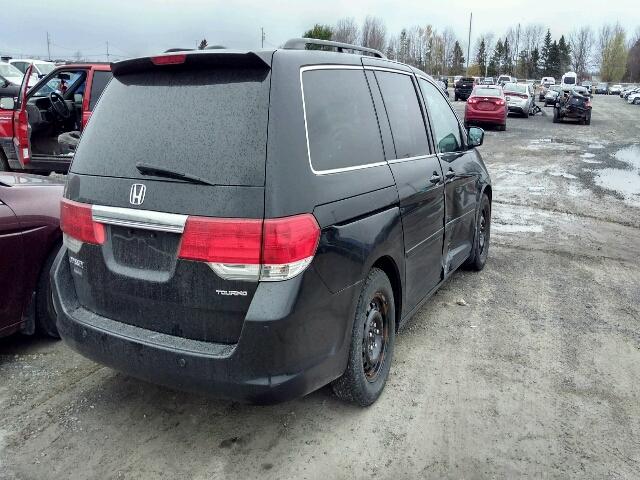 5FNRL38878B509543 - 2008 HONDA ODYSSEY TO BLACK photo 4