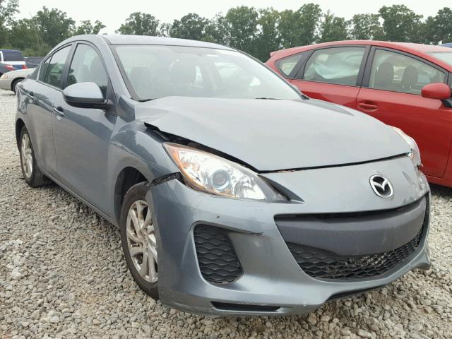 JM1BL1V73C1596683 - 2012 MAZDA 3 I GRAY photo 1