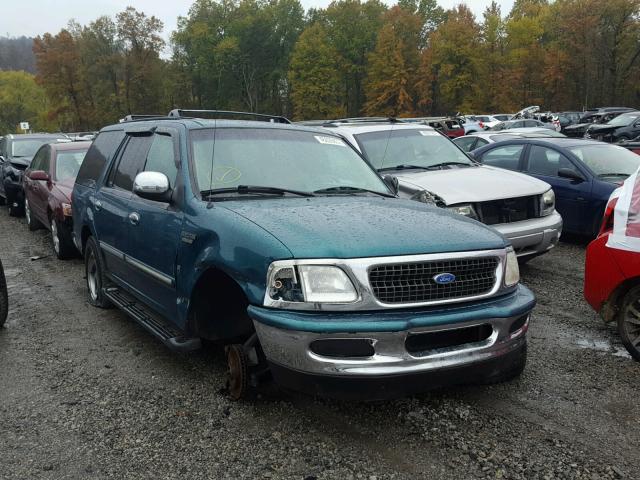 1FMEU18W5VLB55329 - 1997 FORD EXPEDITION GREEN photo 1