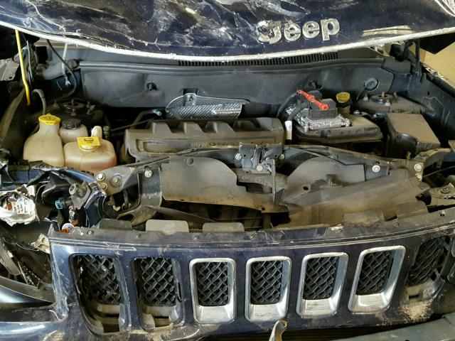 1C4NJDBB8GD566127 - 2016 JEEP COMPASS SP BLUE photo 7