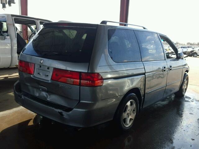 2HKRL1863YH513528 - 2000 HONDA ODYSSEY EX GRAY photo 4