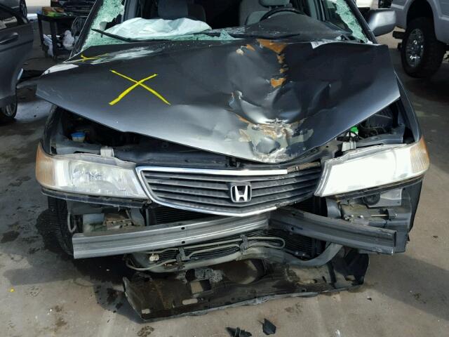 2HKRL1863YH513528 - 2000 HONDA ODYSSEY EX GRAY photo 7