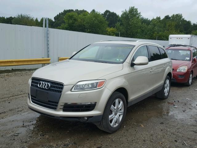 WA1BY74L27D057568 - 2007 AUDI Q7 3.6 QUA TAN photo 2