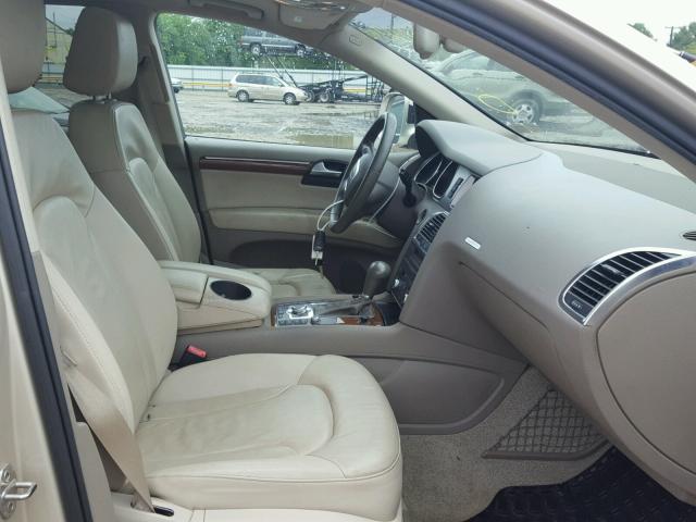 WA1BY74L27D057568 - 2007 AUDI Q7 3.6 QUA TAN photo 5